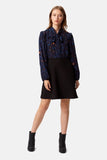 Traffic People Navy & Black Short Dress