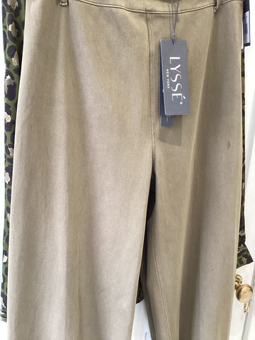 Lysse Olive Wide Leg Jean