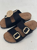 Yokono Jerba Sandal Black Slider