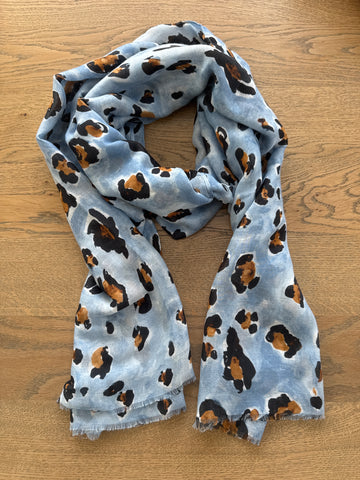 MSH Blue print scarf