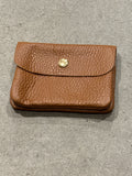 Tan Leather Coin Purse
