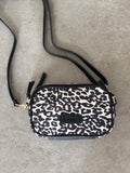 ETRE Cream Black Animal Small Cross Body Bag