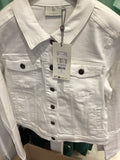 Kaffe White Denim Jacket