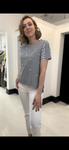 Jessica Graaf Navy Stripe  T-shirt
