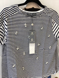 Jessica Graaf Navy Stripe  T-shirt