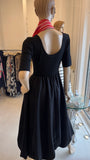 Kaffe Black Puff Dress