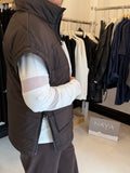 Naya Brown Padded Gilet