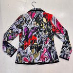 Dolcezza Multi Coloured Heart Print Jacket