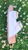 Yokono White Platform Slider