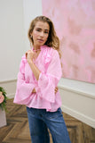 Kaffe pink blouse