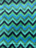 MSH Green zig zag Scarf