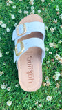 Yokono White Platform Slider