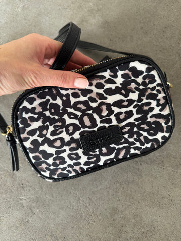 ETRE Cream Black Animal Small Cross Body Bag