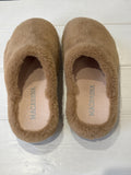 Macarena Beige Fur Mule Slipper