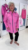 Alison Sheri Pink Waterproof Jacket
