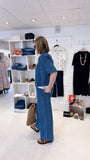 FRNCH Blue Denim Blouse