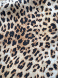 MSH Brown Leopard scarf