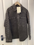 Kaffe Embellished Denim Shirt