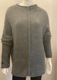 Elli Grey Oversized Wool Sweater