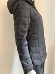 Byoung Black Feather  and Down Puffa Jacket