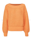 Yaya Orange Chunky knit Sweater